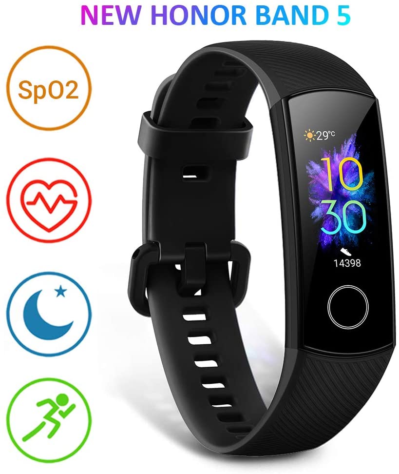 HONOR Band 5 Activity Tracker, Uomo Donna Smartwatch Orologio Fitness –