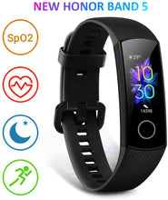 Carica l'immagine nel visualizzatore di Gallery, HONOR Band 5 Activity Tracker, Uomo Donna Smartwatch Orologio Fitness Cardiofrequenzimetro da Polso Impermeabile Smart Watch 0.95 Pollice Schermo a Colori,Nero