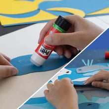 Carica l&#39;immagine nel visualizzatore di Gallery, Pritt Colla Stick 5 x 11g, colla per bambini sicura e affidabile, colla Pritt per lavoretti e fai da te, con una tenuta forte per uso scuola e ufficio, 5 stick x 11g