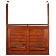 Carica l&#39;immagine nel visualizzatore di Gallery, Deuba Tavolino pieghevole da balcone legno di acacia 64 x 45 x 87cm, marrone - Ilgrandebazar