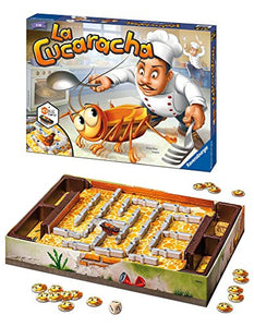 Ravensburger 22228 La Cucaracha, Gioco da Tavolo, per 2-4 Multicolour