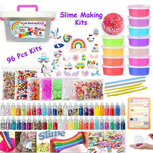 Carica l&#39;immagine nel visualizzatore di Gallery, Kit fai da te per realizzare lo slime include 12 slime, 48 vasetti di... - Ilgrandebazar