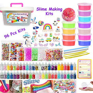 Kit fai da te per realizzare lo slime include 12 slime, 48 vasetti di... - Ilgrandebazar
