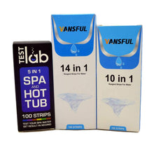 Carica l&#39;immagine nel visualizzatore di Gallery, Vansful Kit professionale 10 in 1, per test acqua potabile, 100 strisce, 100 - Ilgrandebazar
