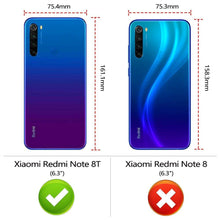 Carica l&#39;immagine nel visualizzatore di Gallery, Peakally Cover Xiaomi Redmi Note 8T, Fibra di Carbonio Morbido TPU Custodia... - Ilgrandebazar