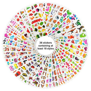 Leenou Adesivi per Bambini, 900+ 3D Stickers Puffy per... - Ilgrandebazar