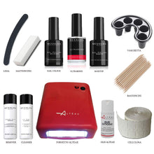 Carica l&#39;immagine nel visualizzatore di Gallery, KIT SEMIPERMANENTE UNGHIE COMPLETO SMALTO MESAUDA MILANO GEL POLISH 5ml... - Ilgrandebazar