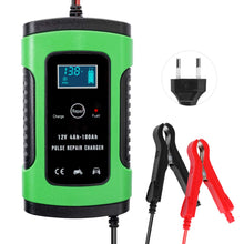 Carica l&#39;immagine nel visualizzatore di Gallery, Caricabatteria per auto e moto 12V 6A,mantenitore di carica batteria... - Ilgrandebazar