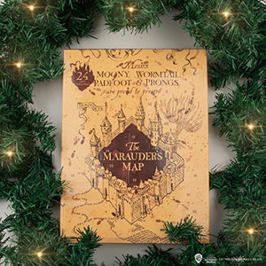 Cinereplicas Harry Potter - La Mappa del Malandrino Calendario dell'Avvento 2023 - Licenza ufficiale
