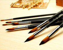 Carica l&#39;immagine nel visualizzatore di Gallery, Golden maple Pennelli Pittura per 9 Pezzi-pennelli Acquerello&amp;colori A Olio - Ilgrandebazar