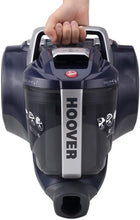 Carica l'immagine nel visualizzatore di Gallery, Hoover BR71-BR20 Aspirapolvere a Traino senza Sacco Breeze, 700 Watt, 2 litri, Blu/Grigio Fumo