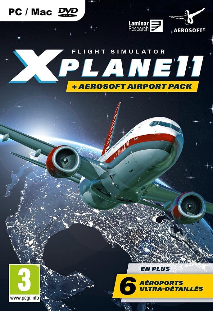 X-Plane 11 & Aerosoft Airport Collection Pc- Pc