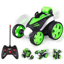 Carica l'immagine nel visualizzatore di Gallery, Baztoy Macchina Telecomandata, Giocattoli per Bambini 3 4 5 6 7 8 Anni Mini Auto Radiocomandata 360°Rotazione Macchinina Elettrica Regali Bambina Bambino Giochi Interno Esterno Giardino Verde 1
