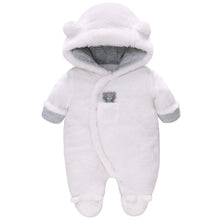 Carica l&#39;immagine nel visualizzatore di Gallery, Vine Bambino Tute da neve Neonato Pagliaccetto con Cappuccio Inverno FOOTED... - Ilgrandebazar