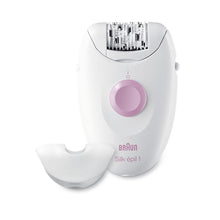 Carica l'immagine nel visualizzatore di Gallery, Braun Silk-épil 1 1370 Epilatore Donna a Rete con 1 Accessorio