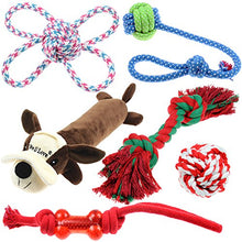 Carica l'immagine nel visualizzatore di Gallery, Well Love Dog Toys – Chew – 100% cotone naturale corda – Squeak –... - Ilgrandebazar