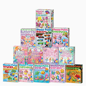4M - Mondo Creativo - Paint Kit e Cast - Fairies Theme - Ilgrandebazar