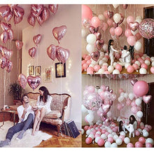 Carica l'immagine nel visualizzatore di Gallery, MMTX Decorazioni Feste di Compleanno, 51 Confezioni Per Con Striscioni A-rosa - Ilgrandebazar