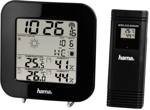 Hama Stazione barometrica EWS-200, Nero nero - Ilgrandebazar