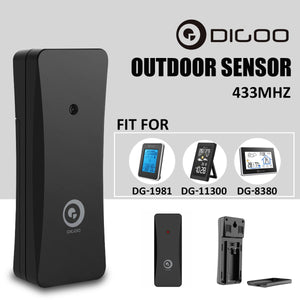 DIGOO Sensore Esterno, Trasmettitore Esterno per TH11300 TH8380 TH1981... - Ilgrandebazar