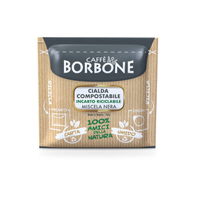 Caffè Borbone Cialda Compostabile, Miscela Nera - 150 Cialde - Sistema ESE