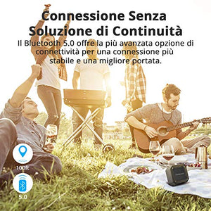 Tronsmart Cassa Bluetooth Waterproof IPX7, Riproduzione di 24 Ore con Basso,...