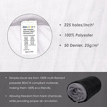 Carica l&#39;immagine nel visualizzatore di Gallery, Dimples Excel Mosquito - Rete per letto singolo da campeggio, 250 Grigio.