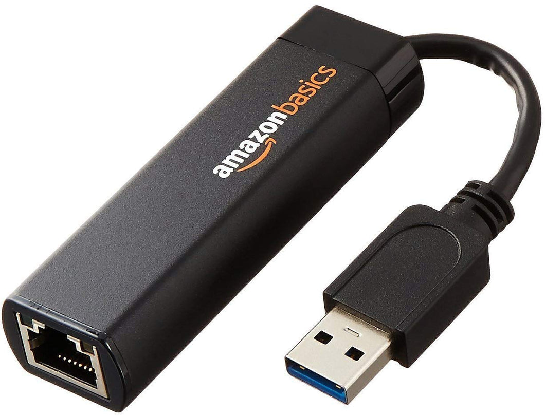 Adattatore internet Ethernet, USB 3.0 a Confezione da 1, Nero - Ilgrandebazar