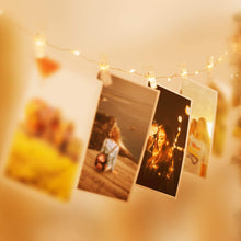 Carica l&#39;immagine nel visualizzatore di Gallery, Luci Per Foto,Litogo 10M 100LED Lucine Led Decorative Per Camere Filo Per Foto Con Mollette Luci Led Foto Clip Filo Appendi Foto 60 Clip Luci Decorative Interno Per Matrimonio Compleanno Bianca Caldo