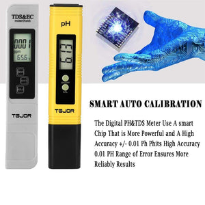 PH Tester/TDS&EC Tester TGJOR Qualità Acqua Misuratore della qualità... - Ilgrandebazar