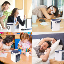 Carica l&#39;immagine nel visualizzatore di Gallery, TedGem Climatizzatore Portatile, Mini Condizionatore Portatile, Mini Raffreddatore d&#39;Aria USB, 3 in 1 Aria Condizionata, Umidificatore, Ventilatore da Scrivania, 3 velocità per la Stanza/L&#39;Ufficio