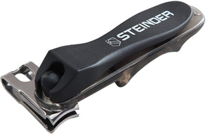 STEINDER Professionale Grande Tagliaunghie Mani – Clipper Taglia Unghie per Piedi - Ideale per Uomini e Donne - Rotativo a 360 Gradi, Acciaio Inossidabile - Tronchesino Unghie
