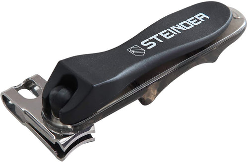STEINDER Professionale Grande Tagliaunghie Mani – Clipper Taglia Unghie per Piedi - Ideale per Uomini e Donne - Rotativo a 360 Gradi, Acciaio Inossidabile - Tronchesino Unghie