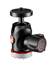 Carica l&#39;immagine nel visualizzatore di Gallery, Manfrotto MH492LCD-BH 492 Testa a Sfera con Base a Slitta, Nero - Ilgrandebazar