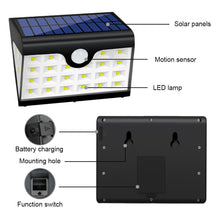 Carica l&#39;immagine nel visualizzatore di Gallery, Luci Giardino Energia Solare,Luce Solare led Esterno,Lampade Solari a 4 Pezzi - Ilgrandebazar