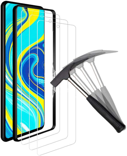 ANEWSIR 3X Pellicola Protettiva per Xiaomi Redmi Note 9S/Note 9 PRO/ 9 PRO Max Vetro temperato, Facile da Pulire Installazione， Trasparente Screen Protector per Redmi Note 9S/Note 9 PRO/ 9 PRO Max