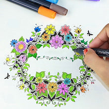 Carica l&#39;immagine nel visualizzatore di Gallery, Beupro Set Pennarelli Acquerello, 12 a Colori Doppia Punta per... - Ilgrandebazar
