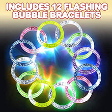 Carica l&#39;immagine nel visualizzatore di Gallery, iwobi 12 pezzi Braccialetti Luminosi,6 Colori Fluorescenti... - Ilgrandebazar