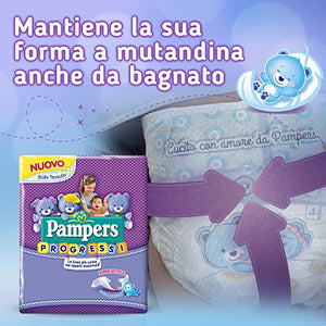 Pampers Progressi Maxi, 23 Pannolini, Taglia 4 (7-18 kg) - Ilgrandebazar