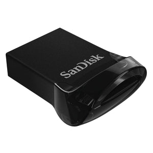 SanDisk Ultra Fit Unità Flash, USB 3.1 da 16 GB con Velocità fino 16 GB, Nero