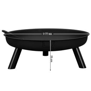 SONGMICS Braciere, Riscaldatore Esterno, Braciere da Giardino con... - Ilgrandebazar