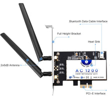Carica l&#39;immagine nel visualizzatore di Gallery, Scheda di Rete Wireless Wi-Fi con Bluetooth 4.2, WiFi 4.2 - Ilgrandebazar