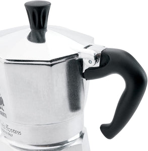 Bialetti Moka Express Caffettiera in Alluminio, Argento, 6 Tazze