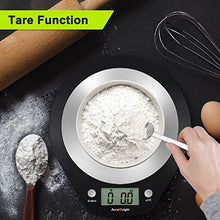 Carica l&#39;immagine nel visualizzatore di Gallery, ACCUWEIGHT Bilancia Digitale da Cucina Bilance Alimenti Elettronica con Nero - Ilgrandebazar