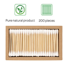 Carica l&#39;immagine nel visualizzatore di Gallery, BLUZELLE [200 pezzi] Bamboo Buds, tamponi di cotone 100% privi plastica e... - Ilgrandebazar