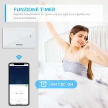 Carica l&#39;immagine nel visualizzatore di Gallery, Interruttore Smart, Maxcio Alexa della Luce, Switch Wifi 1 Gang - Ilgrandebazar