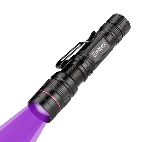 Eletorot Torcia UV LED Lampada 395 NM Ultravioletti Blacklight mano 1 Pc - Ilgrandebazar