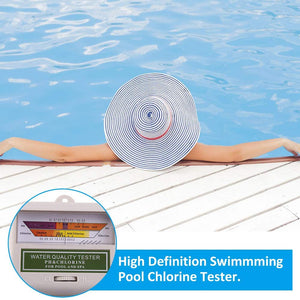 PH Tester, Portable 2 in 1 0026 CL2 Misuratore di Livello Pattern 1 - Ilgrandebazar