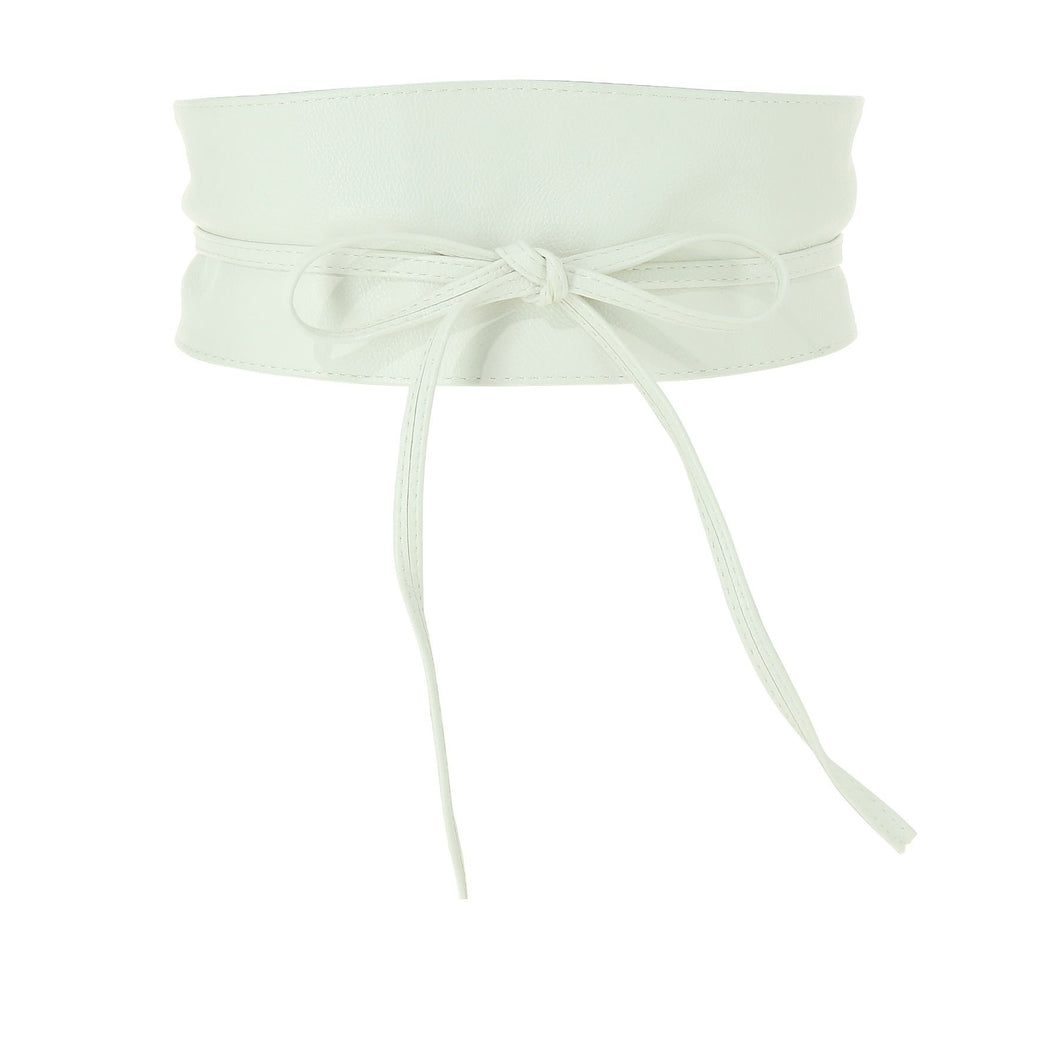 FASHIONGEN - cintura di finta pelle Obi MICA - Cammello, S-M - Ilgrandebazar