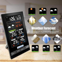 Carica l&#39;immagine nel visualizzatore di Gallery, VLIKE Stazione Meteo con 2 Sensore Esterno Wireless Controllo Radio... - Ilgrandebazar